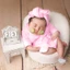 KIKIN Trang Phục Sơ Sinh Đáng Yêu Khăn Tắm Cho Bé Dưa Hấu Lát Bộ Chụp Ảnh