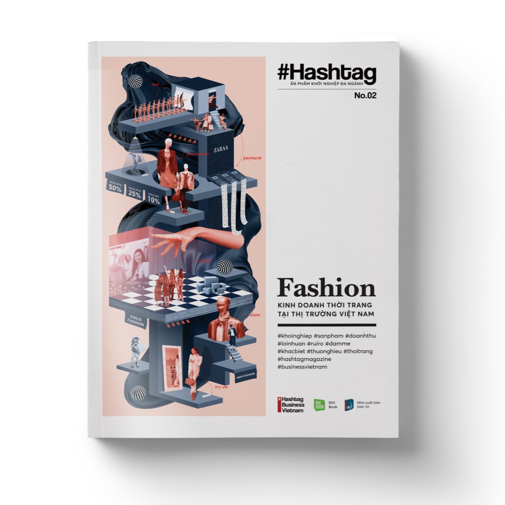 Ảnh Sách - Hashtag 02: Fashion Kinh doanh thời trang tại thị trường Việt Nam 1