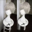 SY3 Bungo Đi Lạc Chó Nakajima Atsushi Cosplay Tóc Giả Bạc Halloween Trang Phục Hóa Trang Hiệu Suất Lông Tơ Tóc YS3