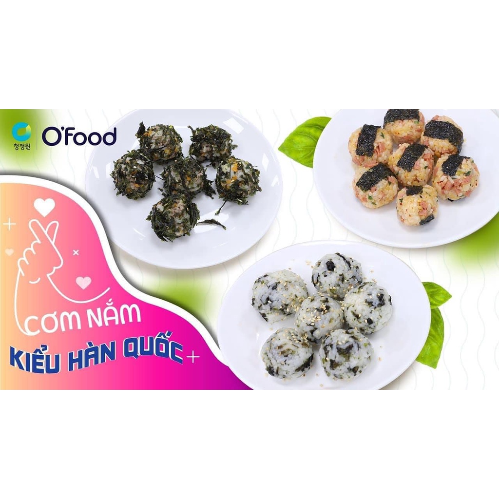 Rong biển rắc cơm cho bé ăn dặm Hàn Quốc 12m+ - hanzo2009