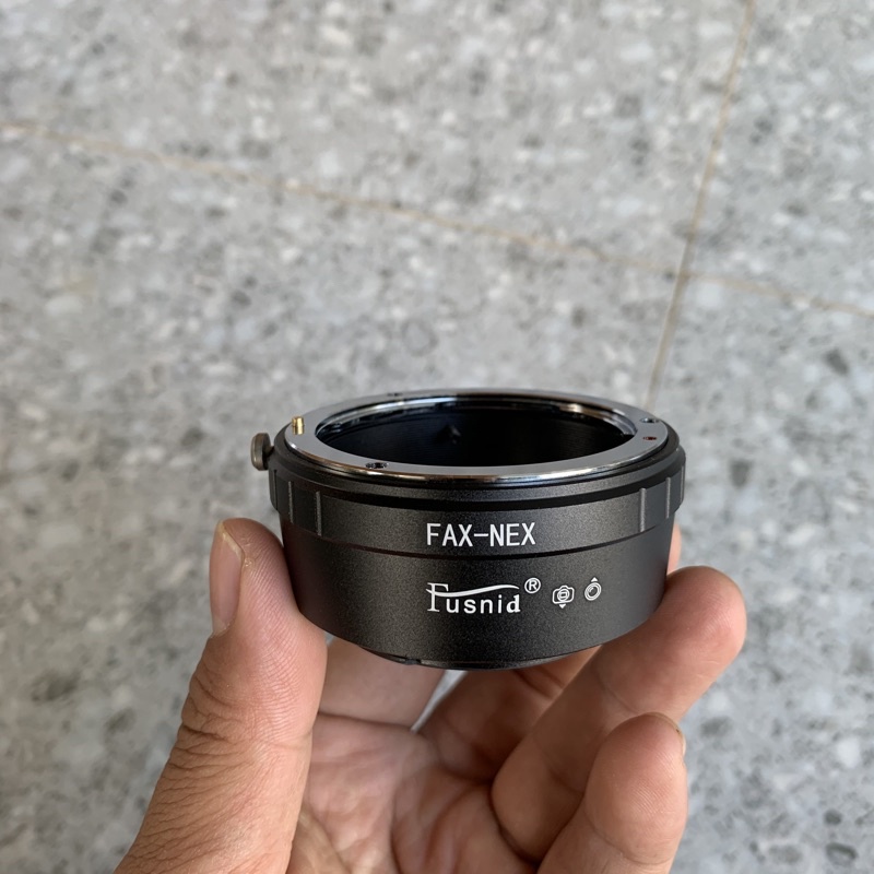 Ngàm chuyển FAX-Nex Fusnid - sử dụng lens Fujifilm X trên máy Sony E ...