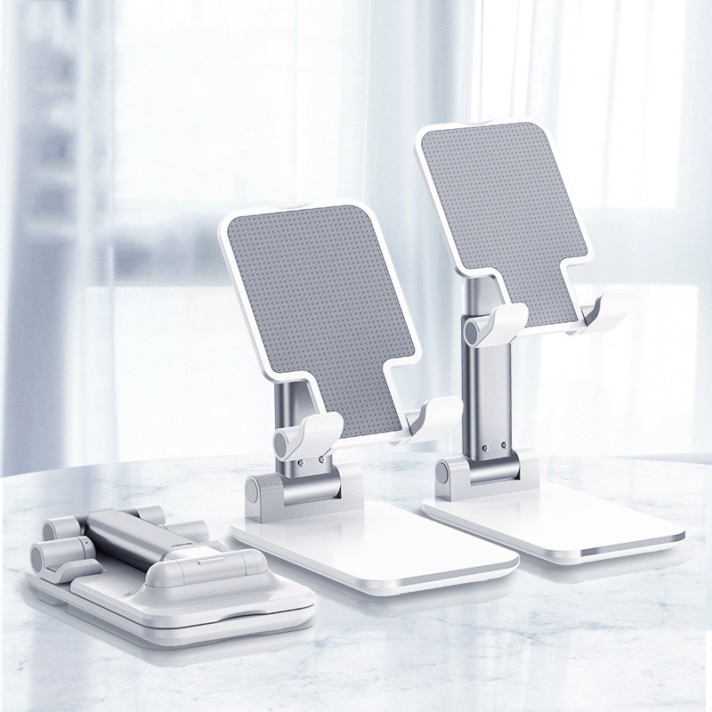 Đa Năng Để Bàn Giá Đỡ Điện Thoại Di Động Cho IPhone 17 16 14 Pro MAX 13 Cho IPad Samsung S22 Ultra S25 S23 Máy Tính Bảng Có Thể Điều Chỉnh Bàn Có Thể Gập Lại Điện Thoại Di Động Để Bàn Giá Đỡ POCO X3