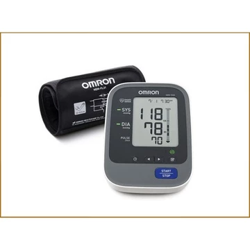(Ưu Đãi Giá Sốc)Máy đo huyết áp bắp tay tự động hiệu Omron HEM-7320 (Trắng phối xám)
