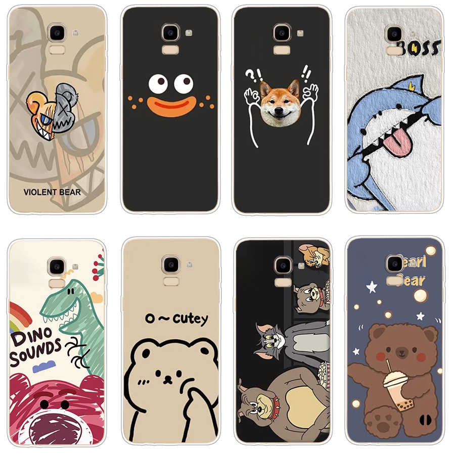 Ốp Điện Thoại TPU Dẻo In Họa Tiết Độc Đáo Thời Trang Cho Samsung Galaxy j5 2015 j5 pro 2017 j2 2016 j6 2018