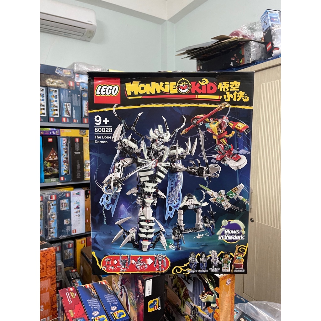 CÓ SẴN] - LEGO 80028 - Monkie Kid - The Bone Demon - Bạch cốt Tinh