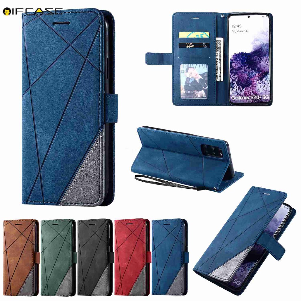 Dành Cho Samsung Galaxy A56 A36 A26 A16 A17 X Bao XCover 7 Pro 5 4G 5G Vỏ Điện Thoại Có Dây Đeo Da Lật Ví Kinh Doanh Gói Thẻ Khe Cắm Giá Đỡ Vỏ Đứng