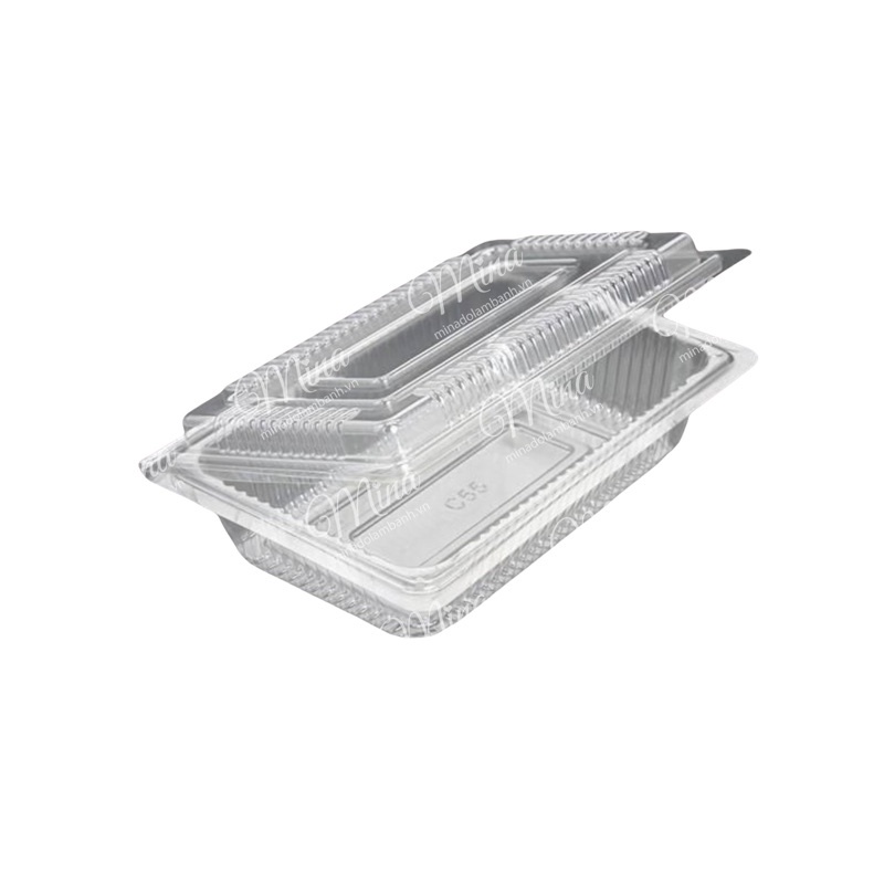Hộp nhựa đựng bánh H55C55 - 10 chiếc