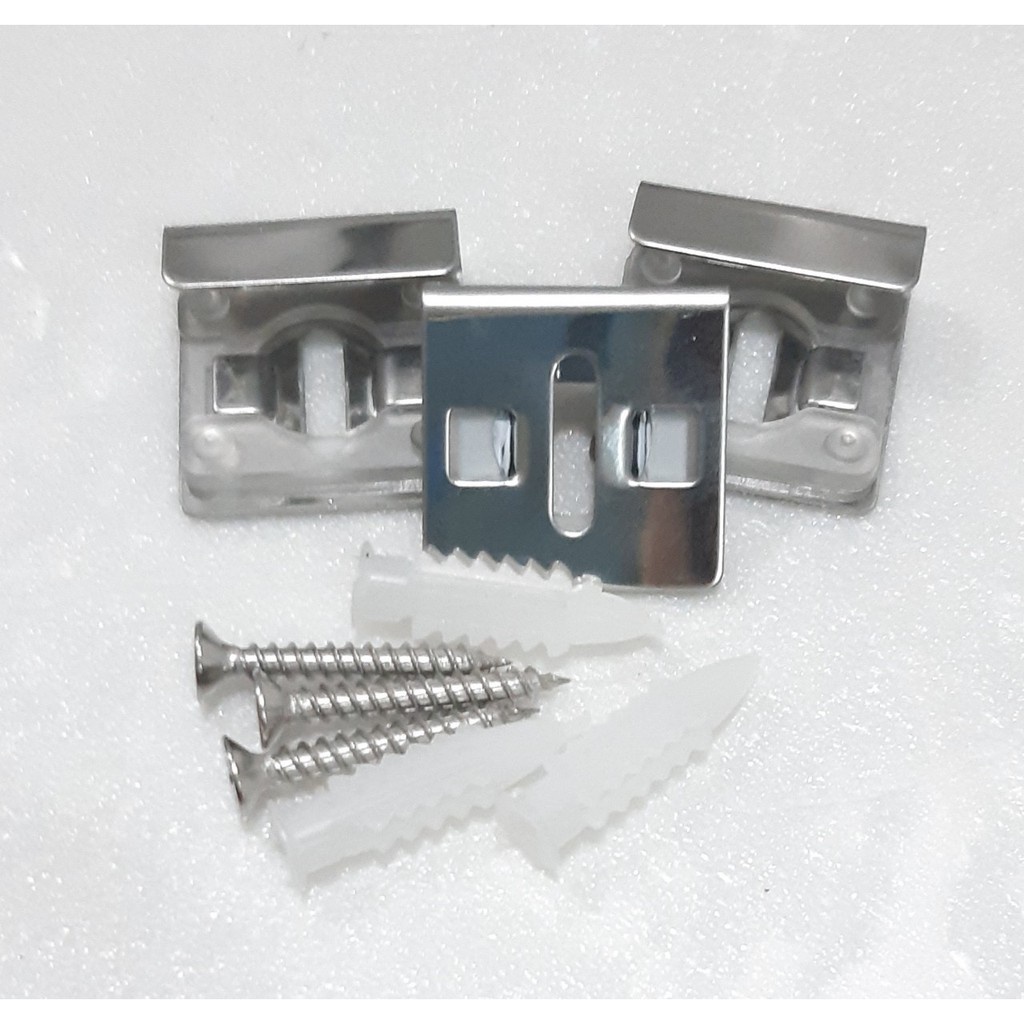 Bát treo gương Inox, Bát U lắp gương inox 304 lắp tất cả các loại gương ...