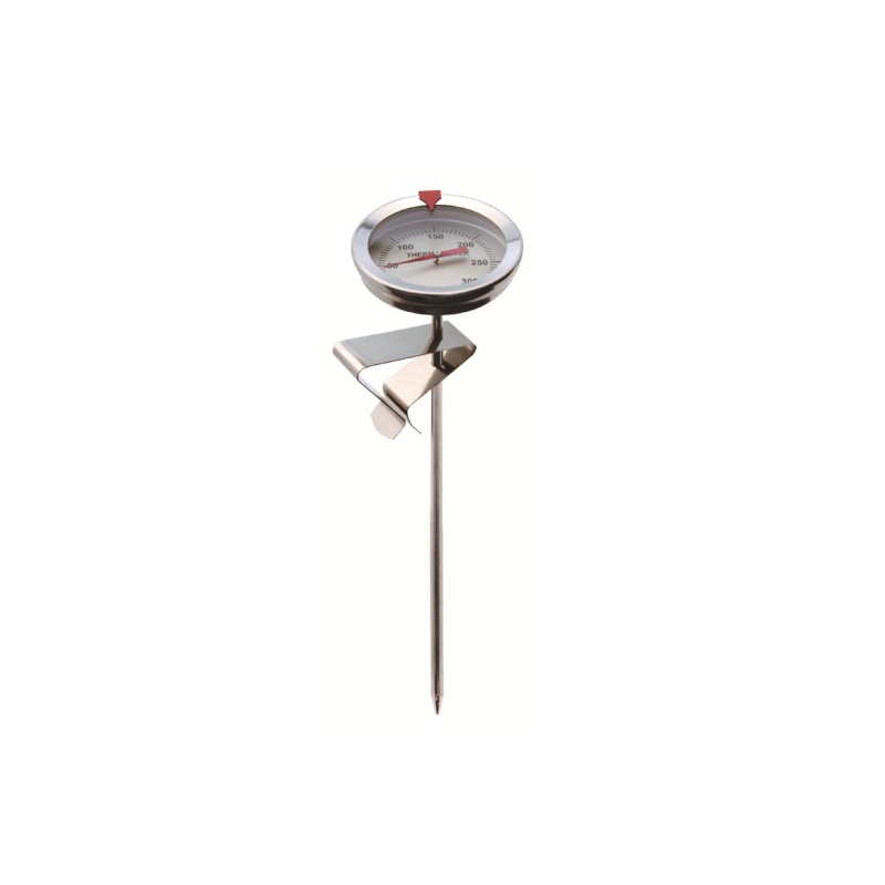 Kool 0-300°C Nhiệt Kế Đo Nhiệt Độ Dầu Khi Chiên Bằng Thép Không Gỉ