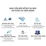 Bể bơi khung kim loại chữ nhật INTEX chính hãng, nhiều kích thước — ảnh 7