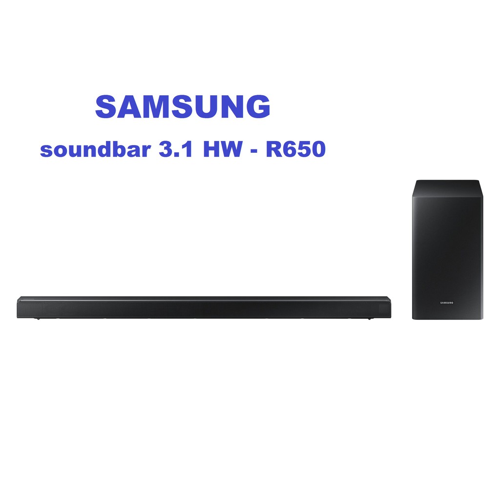 Loa Thanh Soundbar Samsung 3.1 HW - R650 (340W) | Shopee Việt Nam