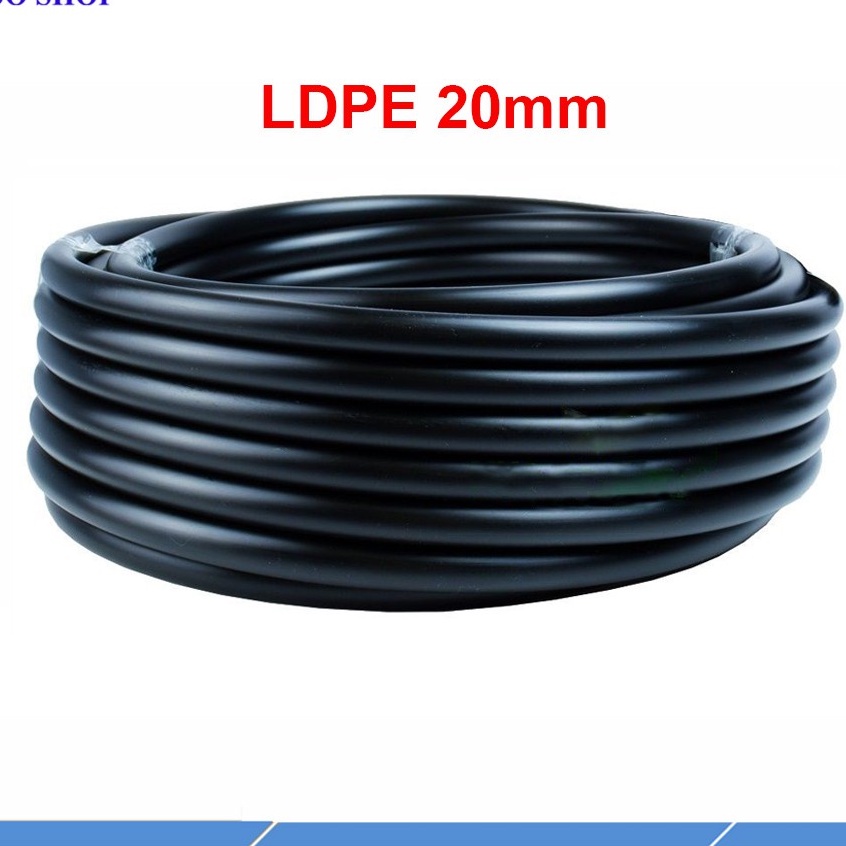 10m [ 10m ] Ống LDPE 20mm nhựa nguyên sinh loại 1 đơn giá theo M- Sử dụng trong hệ thống tưới phun sương, tưới nhỏ giọt