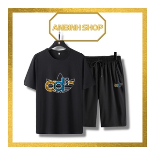 Bộ đồ bộ thể thao nam hè Unisex siêu cá tính vải thun co giãn thoáng mát in hình Add