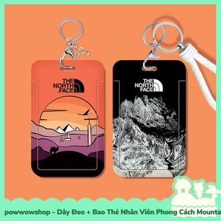 [Sẵn VN - Hỏa Tốc] Dây Đeo & Bao Đựng Thẻ Nhân Viên PC + Acrylic Mẫu Phong Cách Mountain Gentleman Style