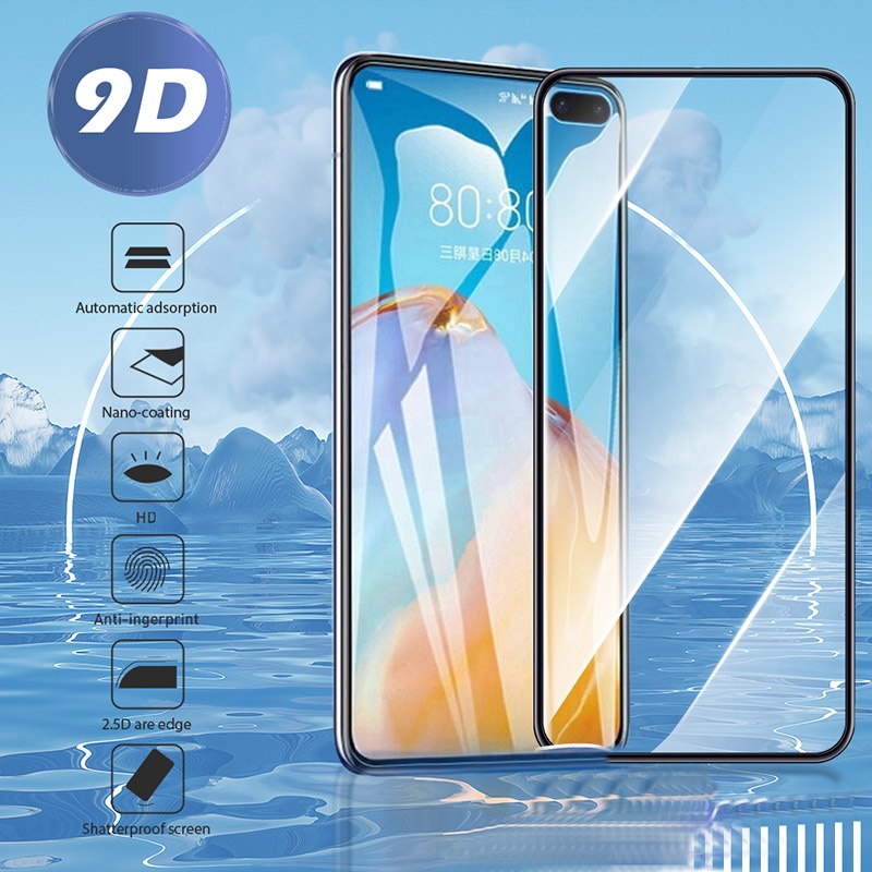 Kính cường lực 9D để bảo vệ màn hình cho Honor 500 400 Magic 8 GT Pro Air Lite Smart X9D X70 X70i X5C Plus X5B Power 2 Honor500 Full Cover Film