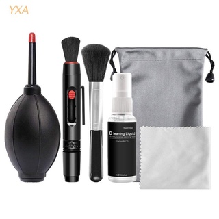 Bộ Dụng Cụ Vệ Sinh Ống Kính Máy Ảnh DSLR 6 Trong 1 Chuyên Nghiệp Kèm Túi Đựng