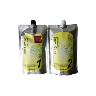 Nhuộm túi  phủ bạc thời trang (Hàn Quốc)  mugens sansuhwa down color 2 x 450g