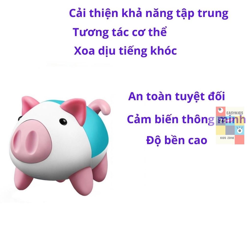 Đồ chơi cảm ứng thông minh cao cấp Jump Hero, Heo nhảy múa nhiều chế độ
