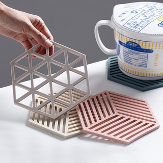 Set 2 Lót nồi silicon chống nóng chịu nhiệt chống trượt chất liệu silicon cao cấp 88294
