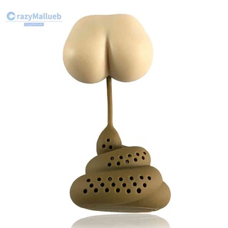 Dụng Cụ Lọc Trà Bằng Silicone Hình Phân Vui Nhộn