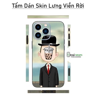 Tấm dán Skin Mặt Sau FULL VIỀN Dành Cho 13 Pro Max ,12 Pro Max ,11 Pro Max ,X , XS, XR ,XS MAX - FukiShop