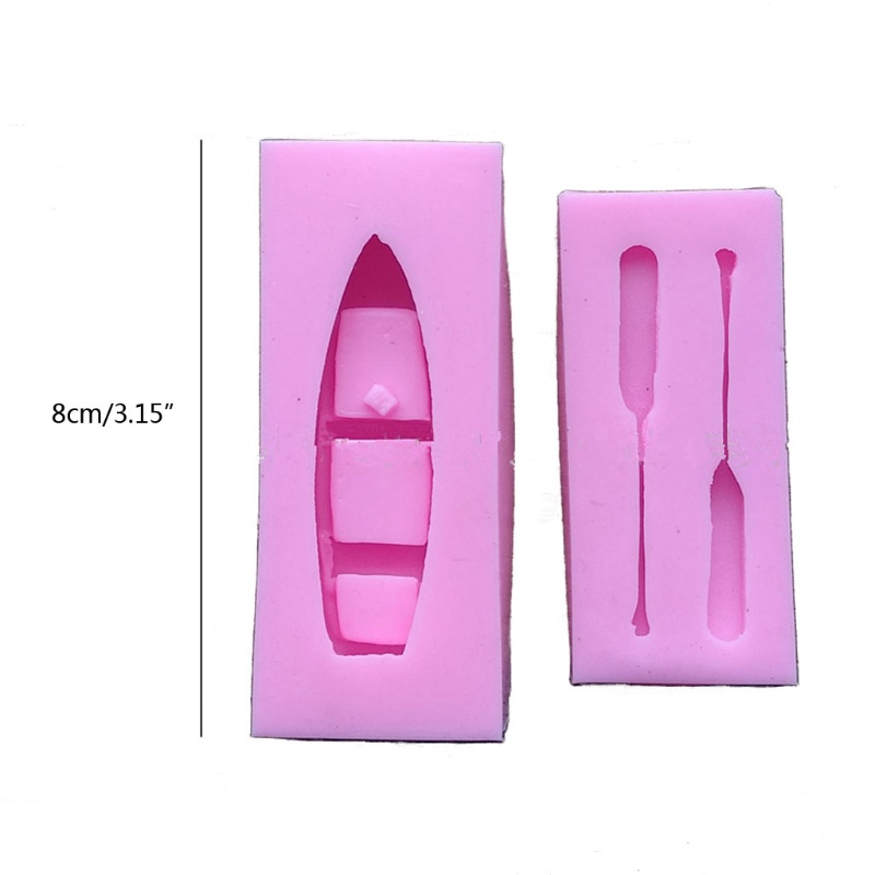 [SUIT] Khuôn silicon chèo thuyền thuyền cho khuôn đúc nhựa lớn DIY UV Expoy