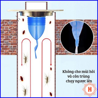 Ống Sillicon Ngăn Mùi Hôi Cống Và Côn Trùng Xâm Nhập { H }