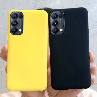 Ốp điện thoại màu trơn thích hợp cho Oppo Reno 5 Pro Reno5 F 5z 5lite Reno5