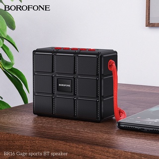 Loa bluetooth mini Borofone BR16 công suất 5W hỗ trợ USB/TF/FM - có thể tắt mở đèn led
