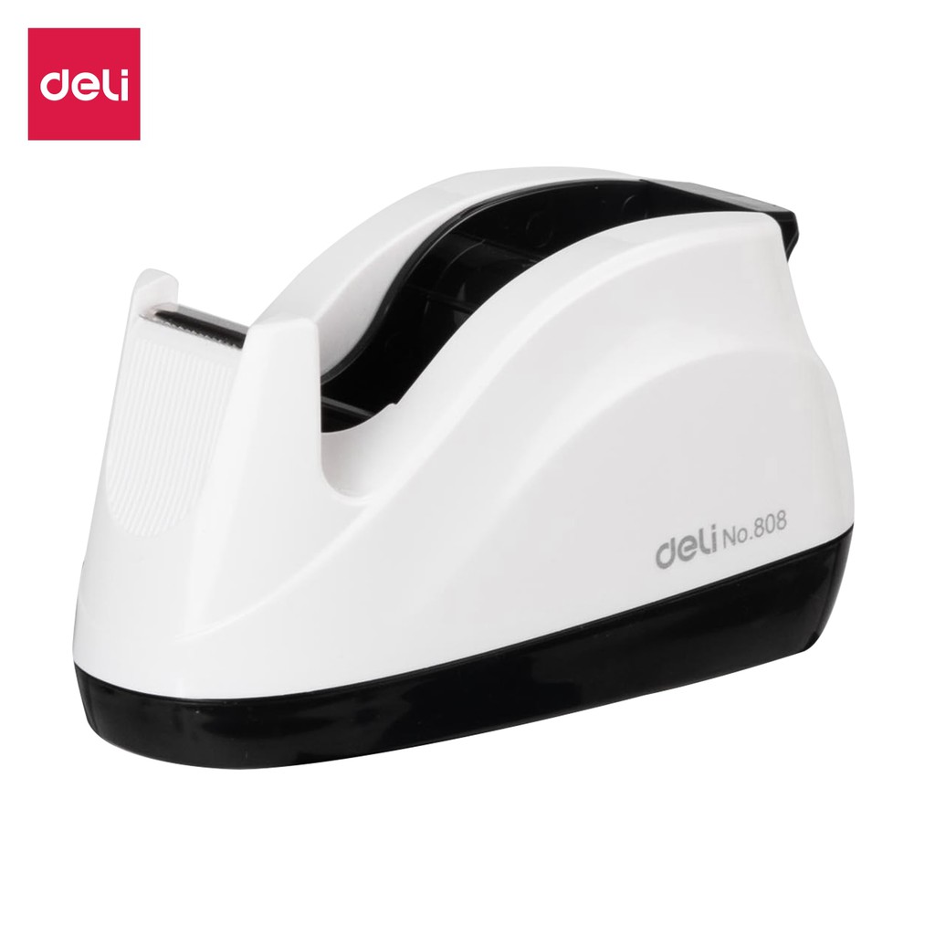 Cắt Băng Dính Cỡ Nhỏ Deli Dụng Cụ Cắt Băng Keo Cao Cấp Nhiều Màu Lưỡi Dao Sắc Bén Đế Chống Trơn