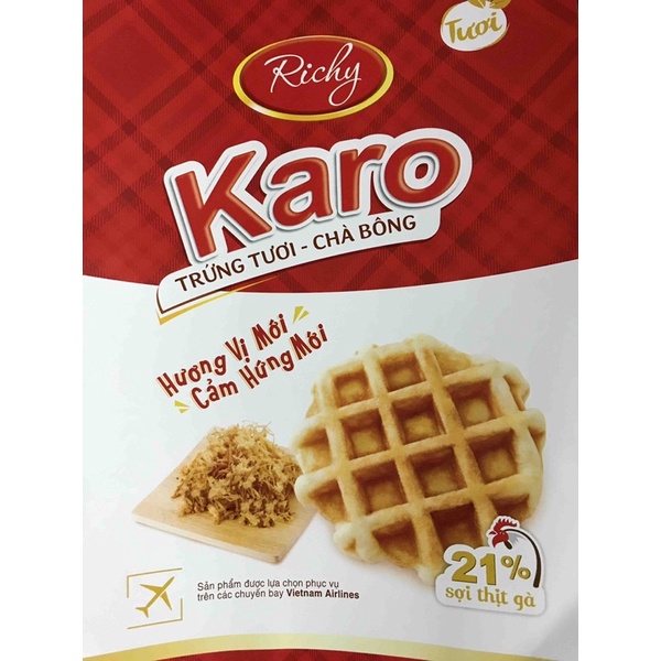 Bánh trứng tươi chà bông Richy túi 156g (25g x 6 gói) | Shopee Việt Nam