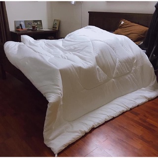Ruột chăn đông bông tấm Sheridan cao cấp, Ruột chăn 2mx2m3 chất liệu vải phin trắng mềm mịn tạo độ êm của chăn