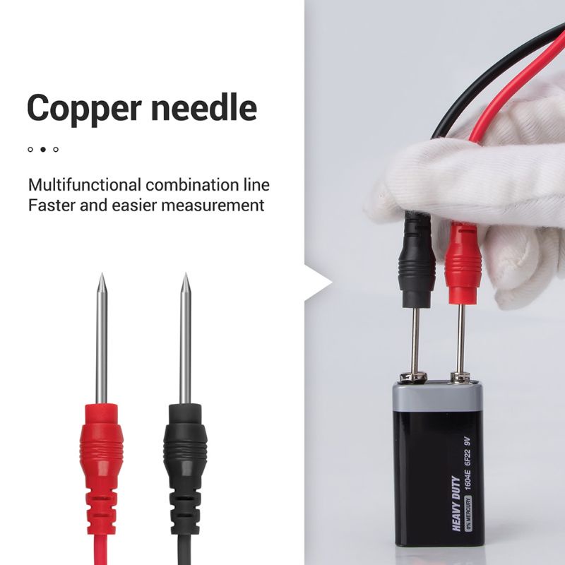 Bộ 16 dụng cụ đầu dò kiểm tra phân loại dây cáp vạn năng kỹ thuật số 90cm phổ biến tiện lợi
