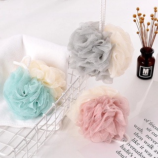 Double Color Random Rubbing Back Bath Ball - Rich Lather Skin Cleansing Tẩy tế bào chết Lưới tạo bọt tắm lớn