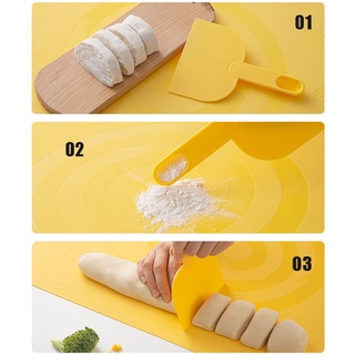 Dụng cụ cạo bột đa chức năng cc có thìa kem nướng bằng nhựa có tay cầm
