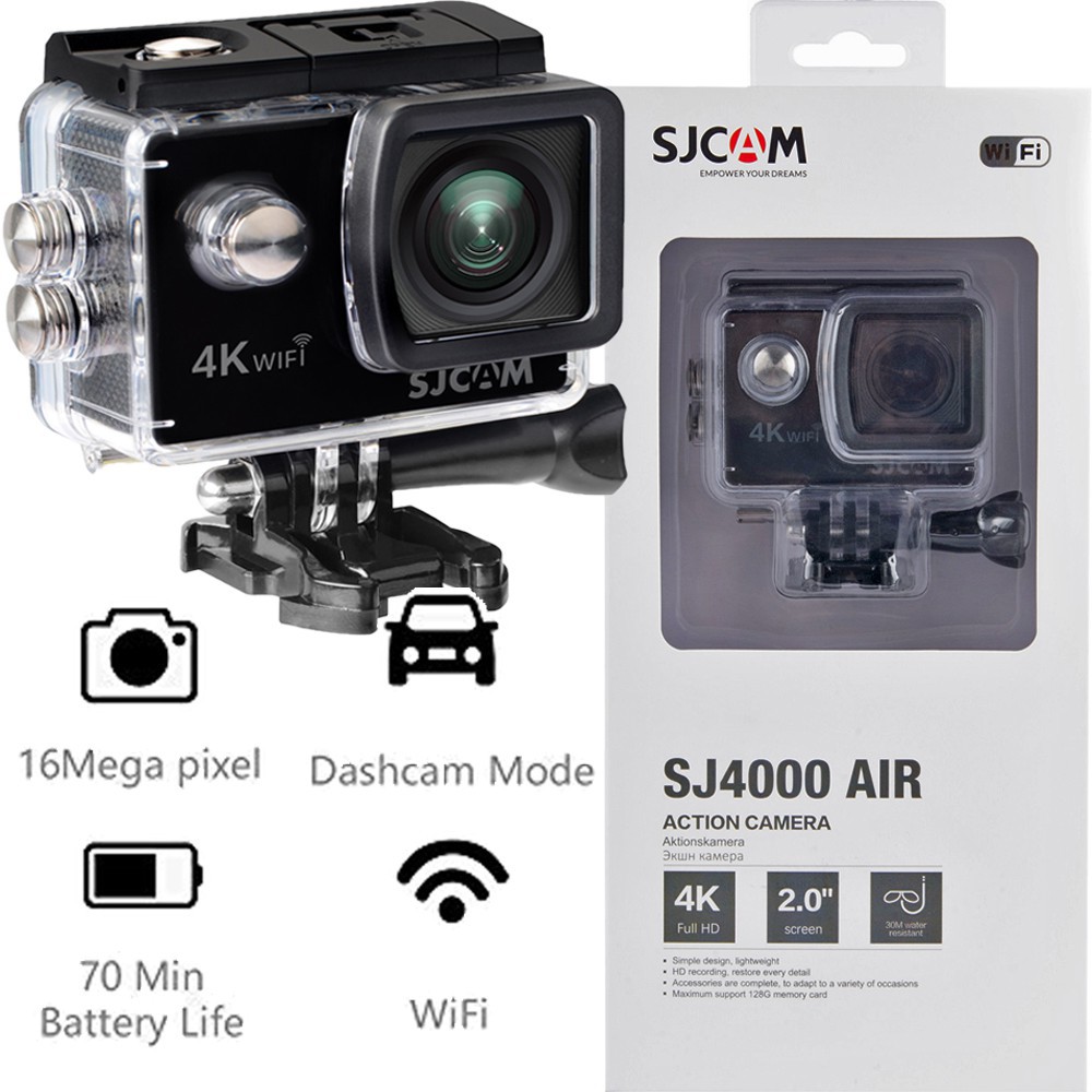 Camera hành trình SJCAM SJ4000 Air 4K wifi chính hãng | Shopee Việt Nam