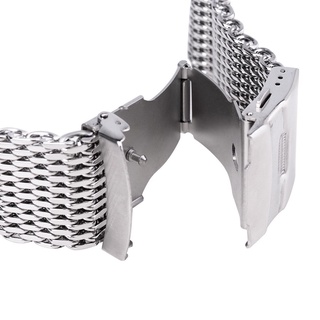 Dây Đeo Đồng Hồ Bằng Thép Không Gỉ Dày 1.2M 20mm 22mm 24mm Sang Trọng