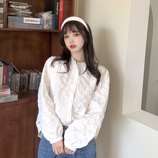 Hàng Mới Về Áo Sơ Mi Dài Tay Dáng Rộng Phong Cách Hàn Quốc Baju Wanita Lengan Panjang Hàng Mới Dành Cho Bạn Nữ