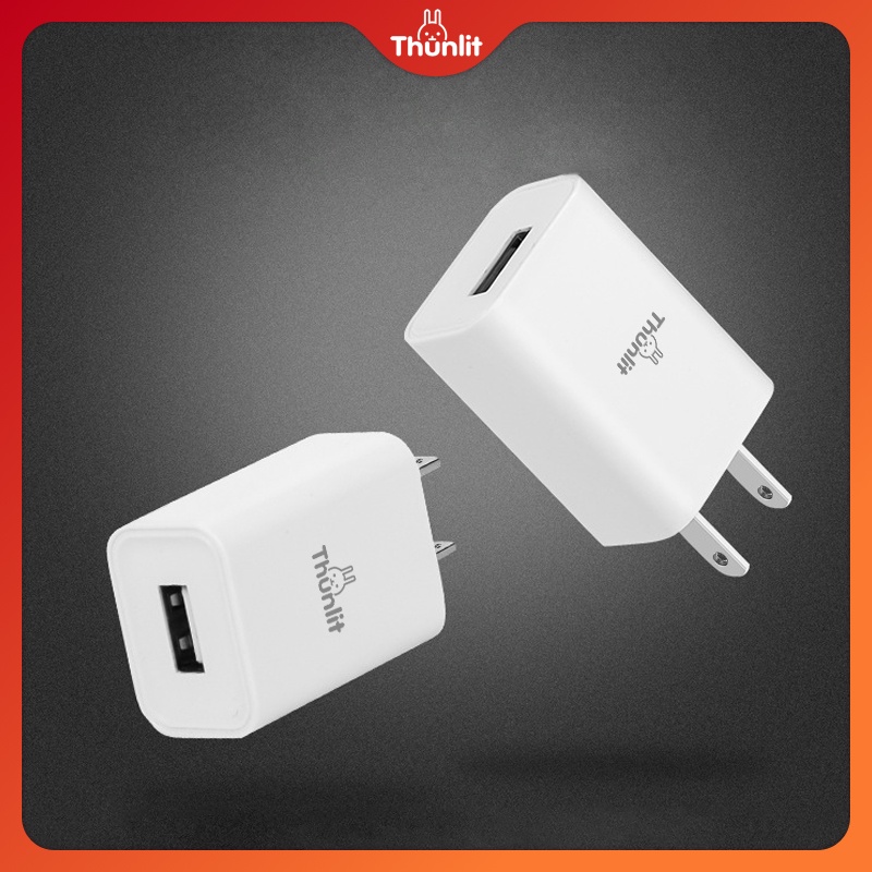 Ảnh Củ sạc Thunlit USB 5W 5V/1A sạc nhanh cho điện thoại quạt đèn ngủ 2
