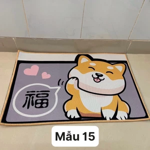 THẢM HOẠT HÌNH ĐỂ Ở CỬA RA VÀO - THẤM HÚT NƯỚC