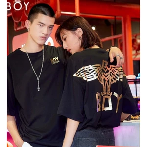 Áo thun Stee Ánh kim Vàng EAGLE BOY Unisex