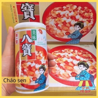 [bán lẻ giá sỉ] Cháo hạt sen lon 360ml ăn liền- Tạp hóa cô Quý (M03)