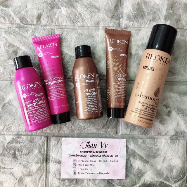 [MINI] Dầu gội và dưỡng tóc REDKEN | Shopee Việt Nam