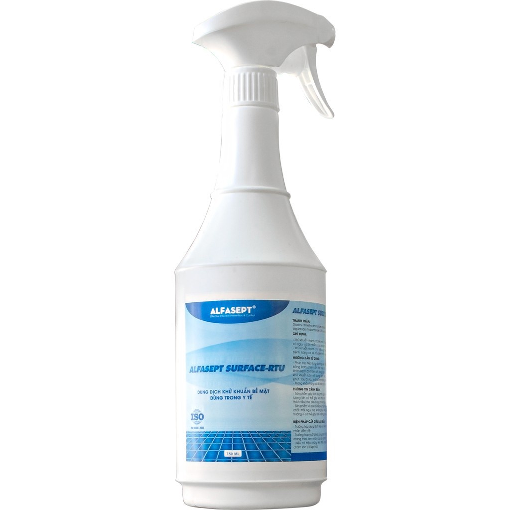 Mô tả Dung Dịch Xịt Bề Mặt MEGASEPT Surface-RTU Giúp Diệt Khuẩn Nhanh Chóng, Hiệu Quả Lọ 750ml - 2
