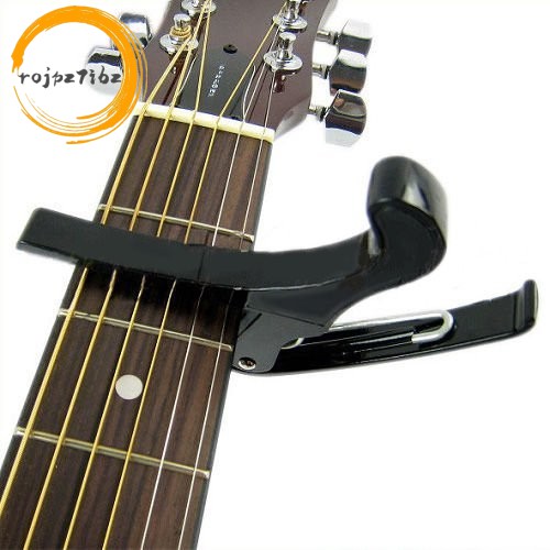 Cao Cấp Thay Đổi Nhanh Dân Gian Acoustic Đàn Guitar Điện Banjo Kích Hoạt Capo Kẹp Chìa Khóa