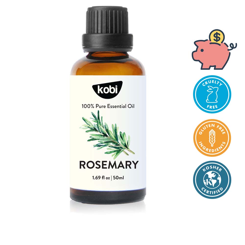 Tinh dầu Hương Thảo Kobi Rosemary essential oil giúp thơm phòng, giảm stress hiệu quả - 50ml