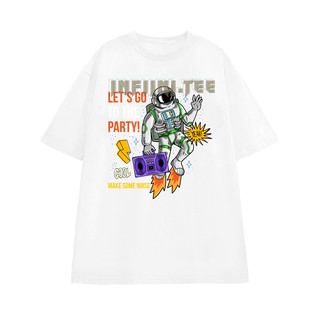Áo thun INFINITEE Fni0822, Thun 100% Cotton - form rộng Unisex. Nam - 261
