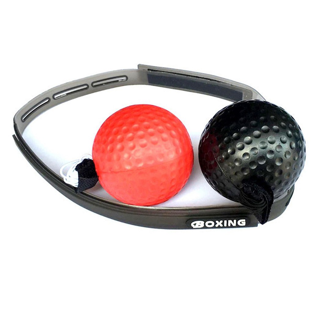 Ảnh Bộ 2 Bóng Tập Phản Xạ Tập Đấm Bốc Boxing Treo Đầu Loại Nhẹ Và Nặng – Chính Hãng Amalife 3
