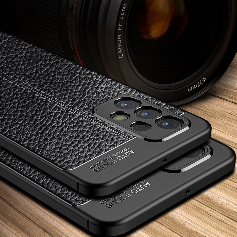 Dành Cho Samsung Galaxy A53 A33 A23 5G Slim TPU Da Họa Tiết Bao Da Chống Trầy Xước Chống Sốc