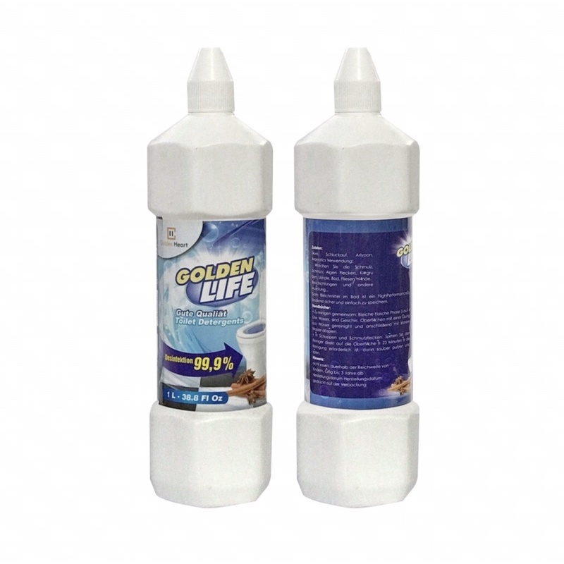 Nước Tẩy toilet Golden Life Hương Quế 1L - Golden Life Toilet Bowl Cleaner Cinnamon